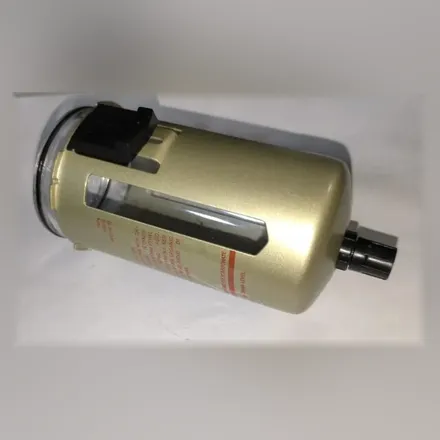 Copo acrílico e proteção metálica para filtro de ar 1/2" BSP