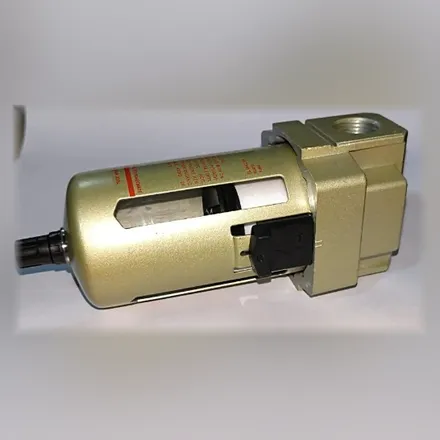 Filtro de ar comprimido com dreno manual – série JAF, 0 a 10 bar