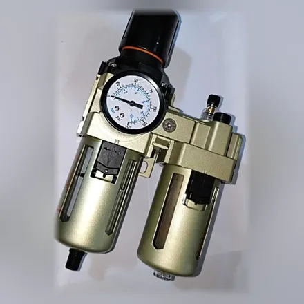 Lubrifil filtro regulador e lubrificador com manômetro