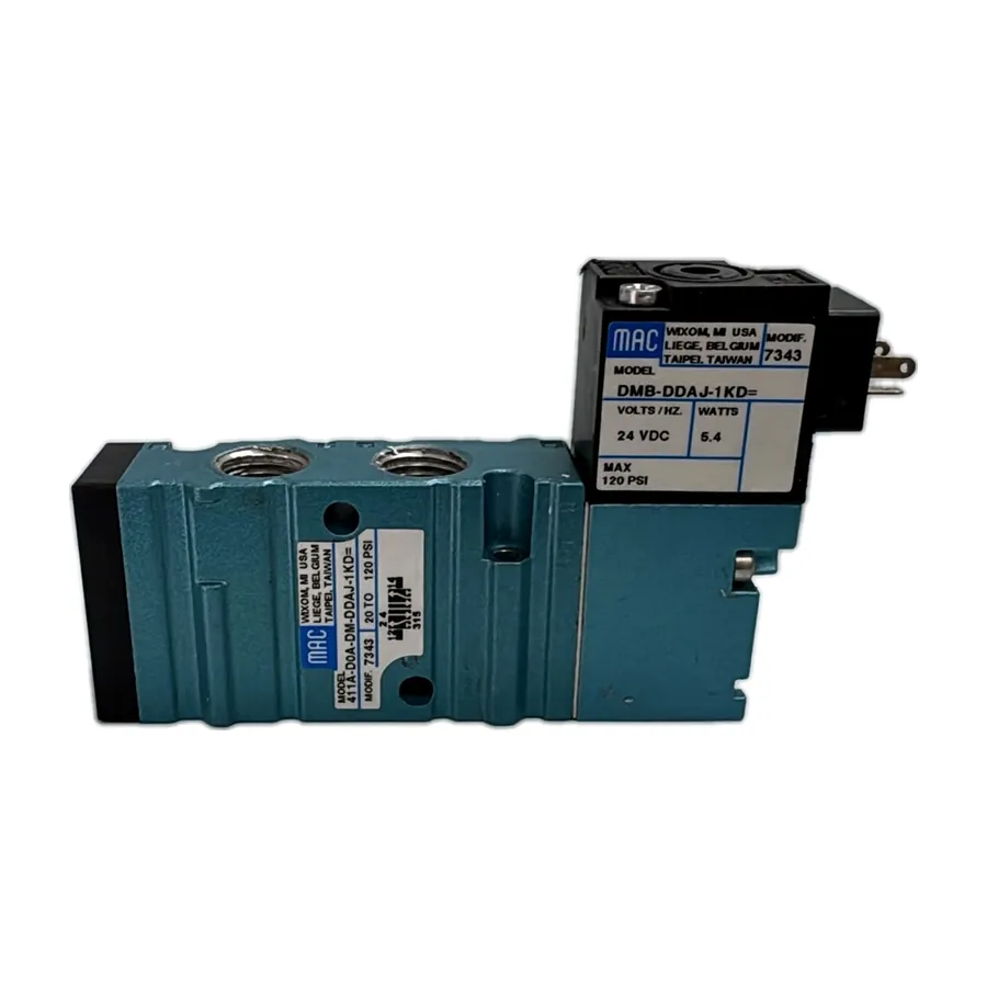 Válvula solenoide MAC 411A 5/2 vias 24 VDC – série 400